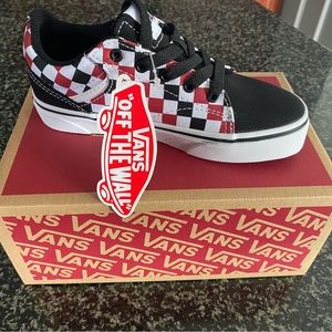 Vans brand new in box. Youth size 13. Perfect for gifting!